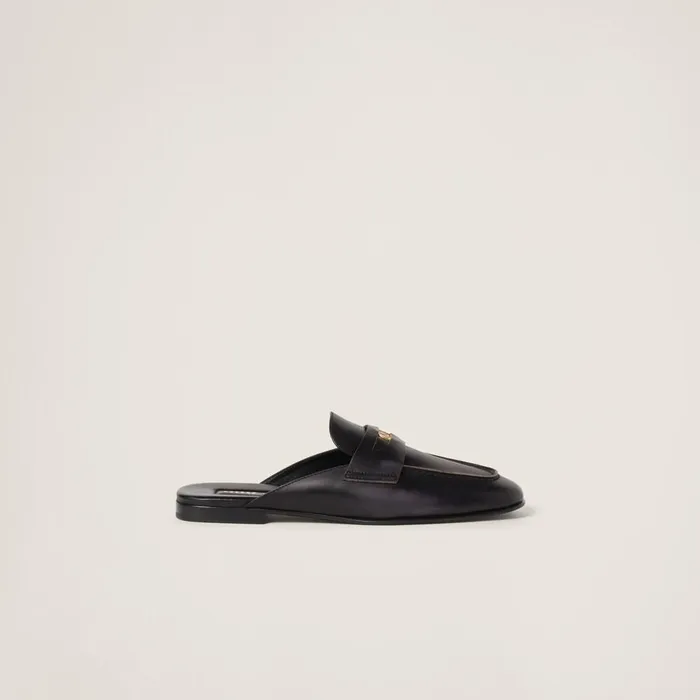 Women Loafers And LaceUps Miu Miu Black Women Loafers And LaceUps Miu Miu Black