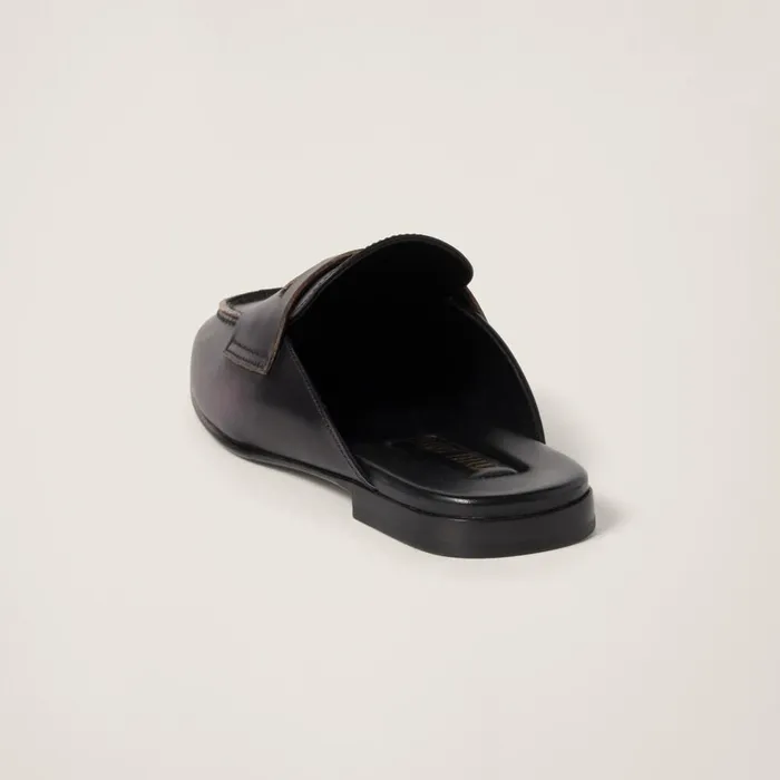 Women Loafers And LaceUps Miu Miu Black Women Loafers And LaceUps Miu Miu Black
