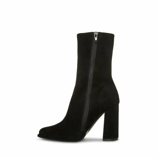 Women LOCKWOOD BLACK SUEDE Black Suede Steve Madden Boots and Booties Women LOCKWOOD BLACK SUEDE Black Suede Steve Madden Boots and Booties