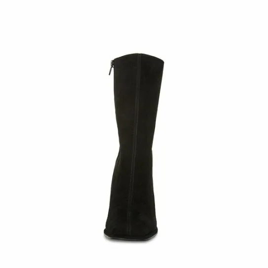 Women LOCKWOOD BLACK SUEDE Black Suede Steve Madden Boots and Booties Women LOCKWOOD BLACK SUEDE Black Suede Steve Madden Boots and Booties