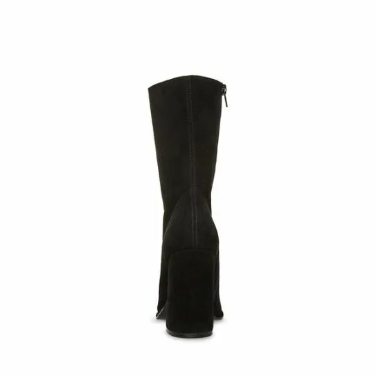 Women LOCKWOOD BLACK SUEDE Black Suede Steve Madden Boots and Booties Women LOCKWOOD BLACK SUEDE Black Suede Steve Madden Boots and Booties