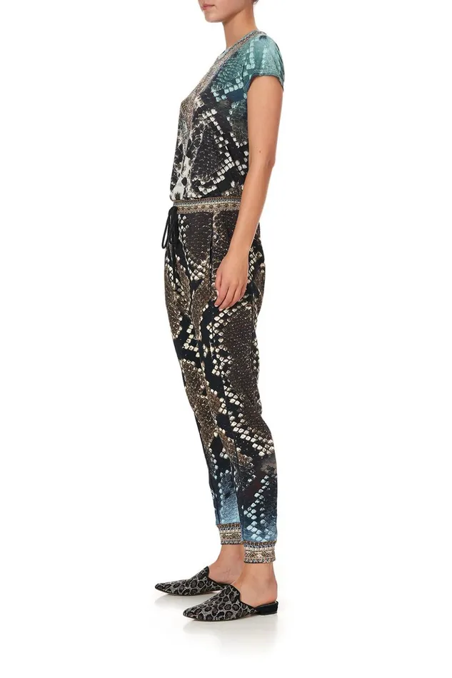 Women Loungewear Camilla Curved Hem Fitted Tee Prey