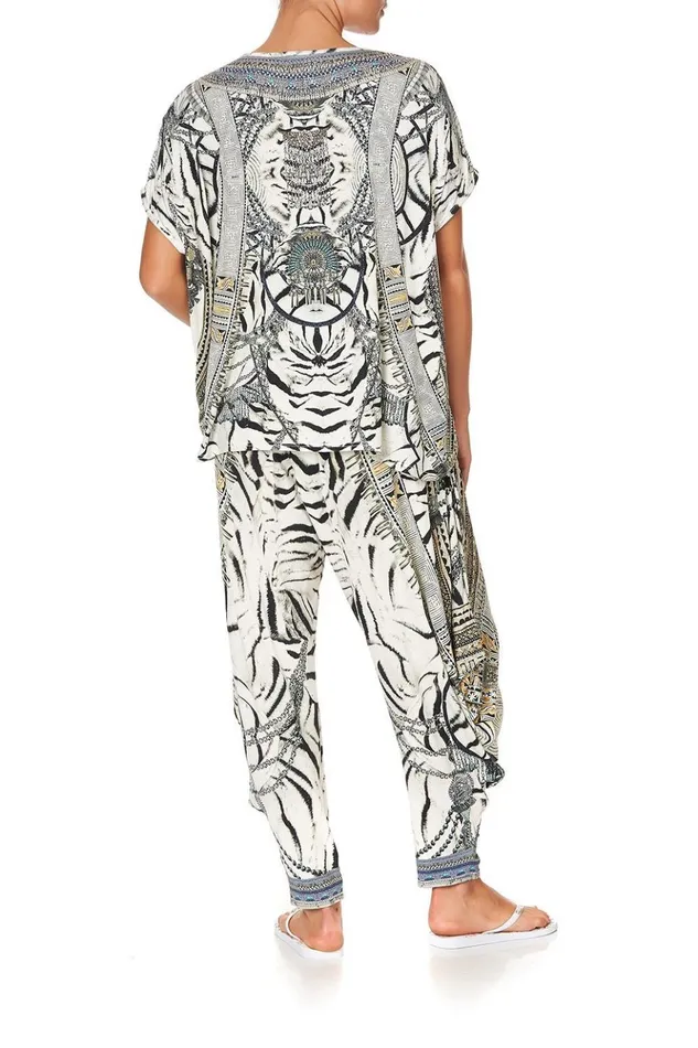 Women Loungewear Camilla Loose Fit Round Neck Tee Wild Belle