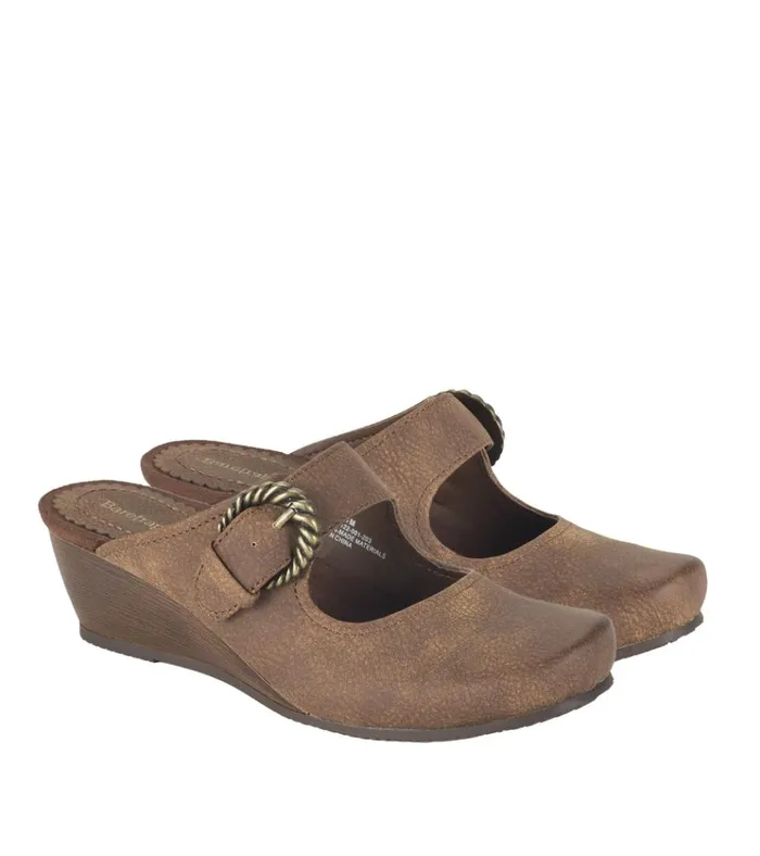 Women Luna Mary Jane Mule Cashew Baretraps Clogs and Mules