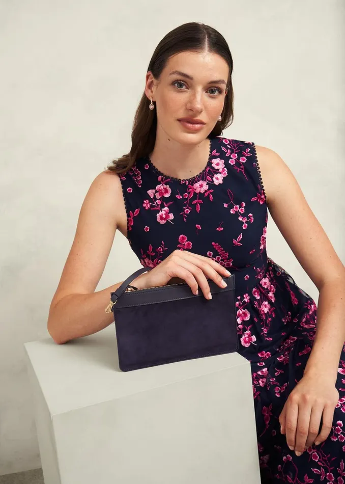Women Lundy Wristlet Midnight Hobbs Bags