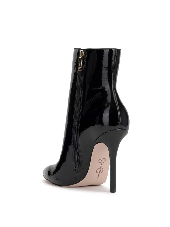 Women Lyren Bootie In Black Patent Jessica Simpson Boots and Booties