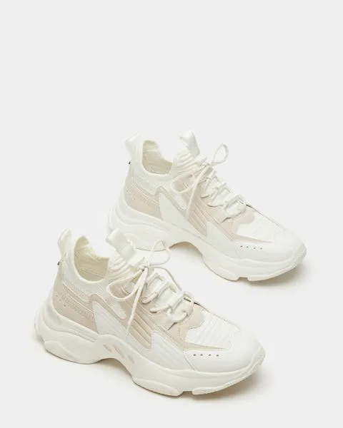 Women MAEVE WHITE White Steve Madden Sneakers Women MAEVE WHITE White Steve Madden Sneakers