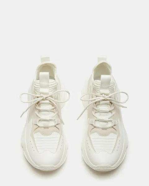 Women MAEVE WHITE White Steve Madden Sneakers Women MAEVE WHITE White Steve Madden Sneakers