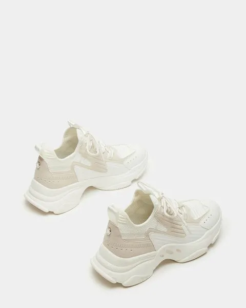 Women MAEVE WHITE White Steve Madden Sneakers Women MAEVE WHITE White Steve Madden Sneakers
