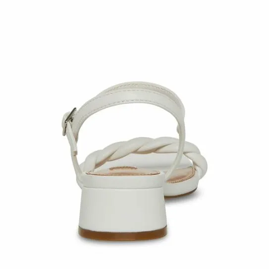 Women MAGNETIC WHITE White Steve Madden Sandals Women MAGNETIC WHITE White Steve Madden Sandals