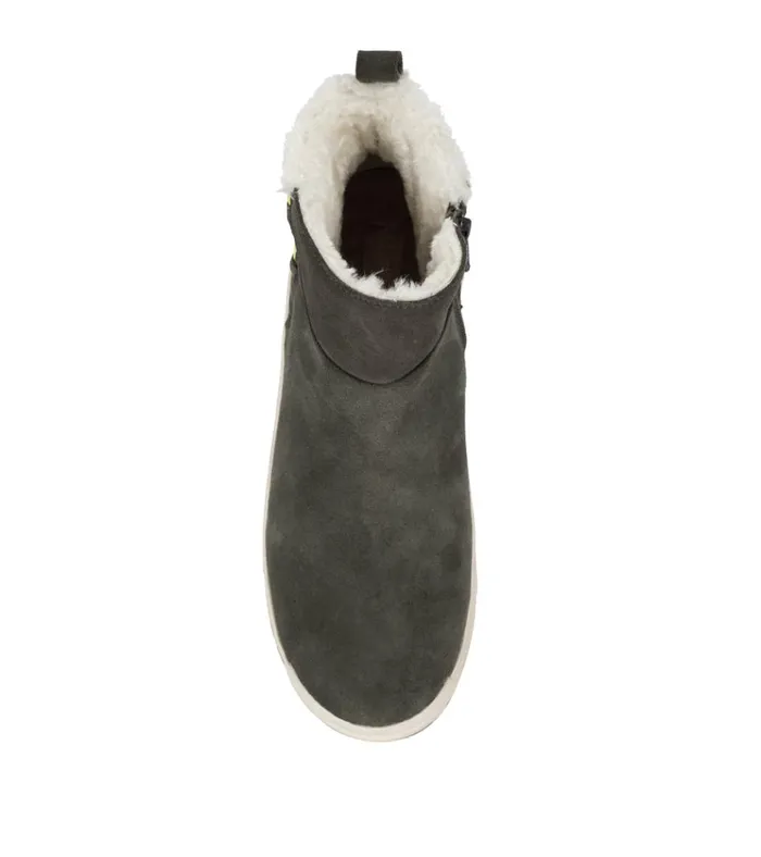 Women Mandie Cold Weather Bootie Pine Suede Baretraps Cold Weather Boots