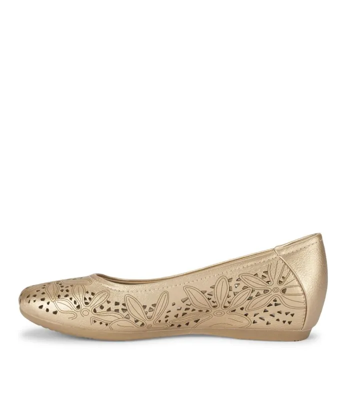 Women Mariah Casual Flat Light Gold Baretraps Flats and Loafers