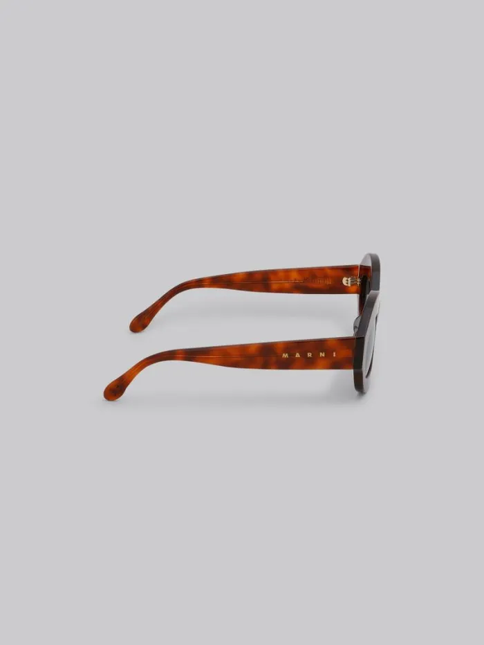 Women Marni Sunglasses Tortoiseshell Ik Kil Cenote Acetate Sunglasses