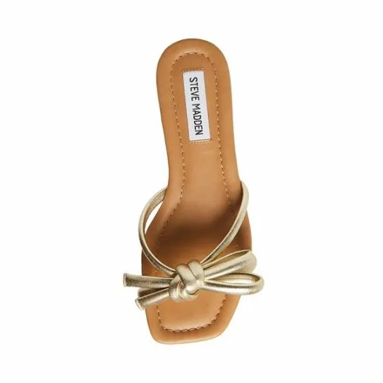 Women MAURA GOLD Gold Steve Madden Sandals Women MAURA GOLD Gold Steve Madden Sandals