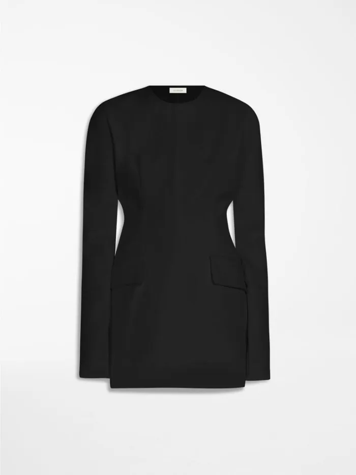 Women Max Mara Dresses Compact Jersey Dress Black