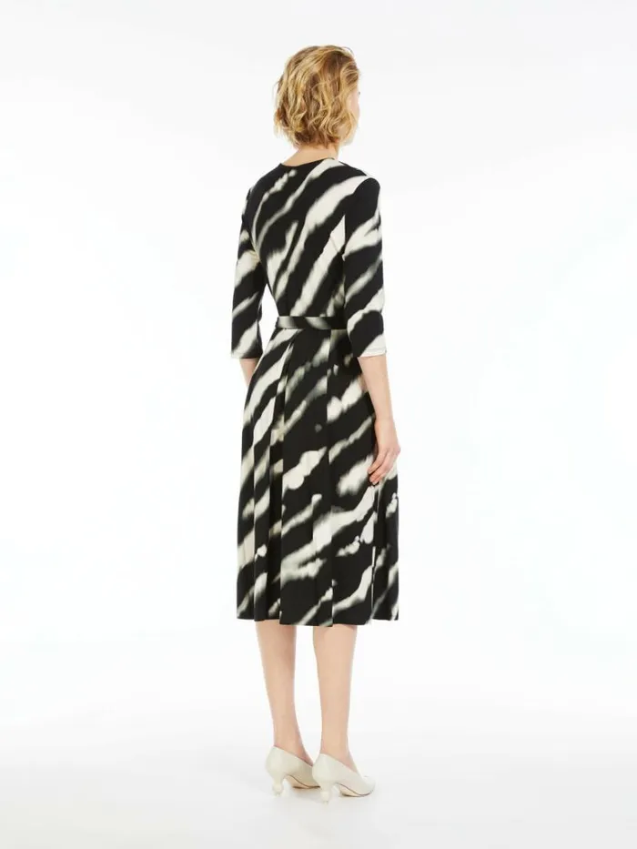 Women Max Mara Dresses Fluid Jersey Dress Black