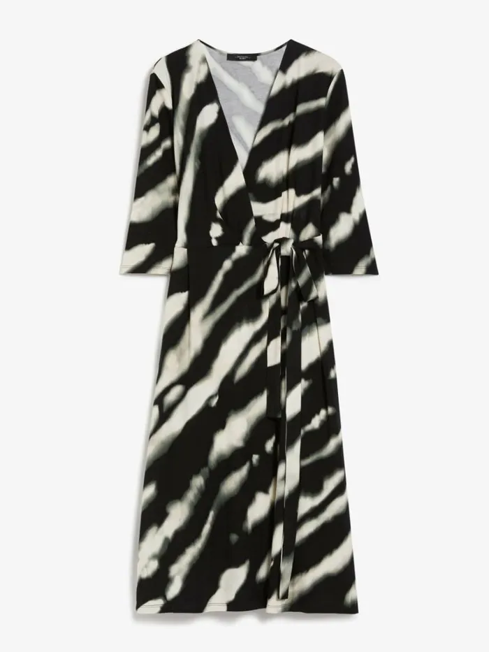 Women Max Mara Dresses Fluid Jersey Dress Black