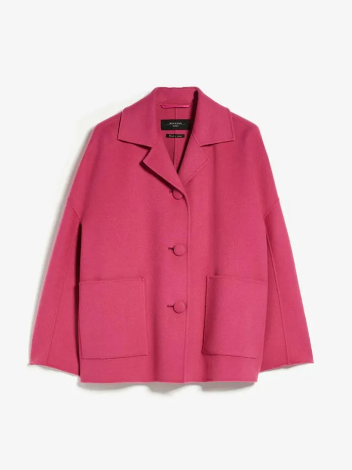 Women Max Mara Jackets And Blazers Wool Jacket Fuchsia