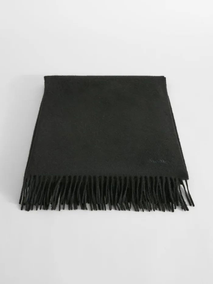 Women Max Mara Scarves And Foulards Camelhair Stole Black