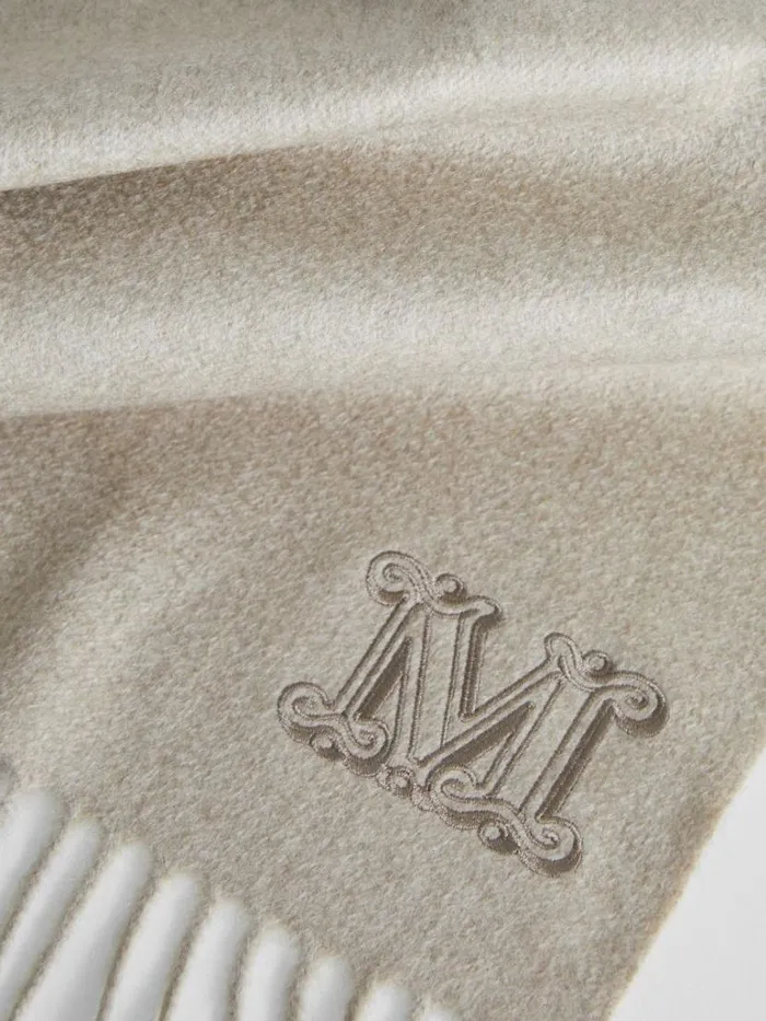 Women Max Mara Scarves And Foulards Cashmere Stole Sand