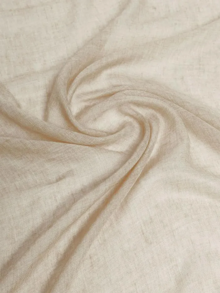 Women Max Mara Scarves And Foulards Viscose And Cashmere Shawl Beige