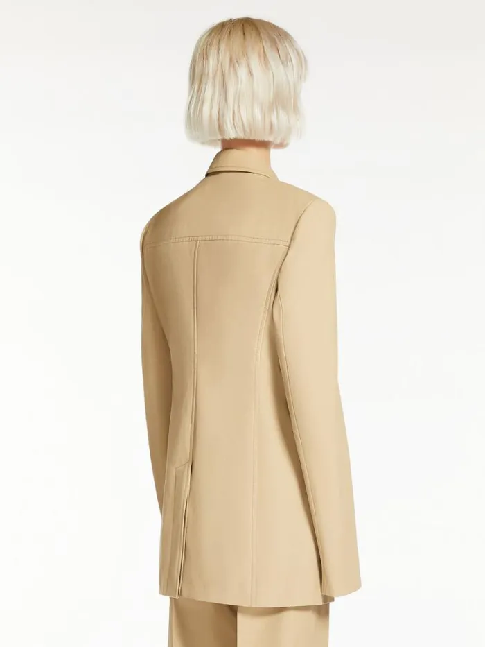 Women Max Mara Suit Slimfit Blazer Beige