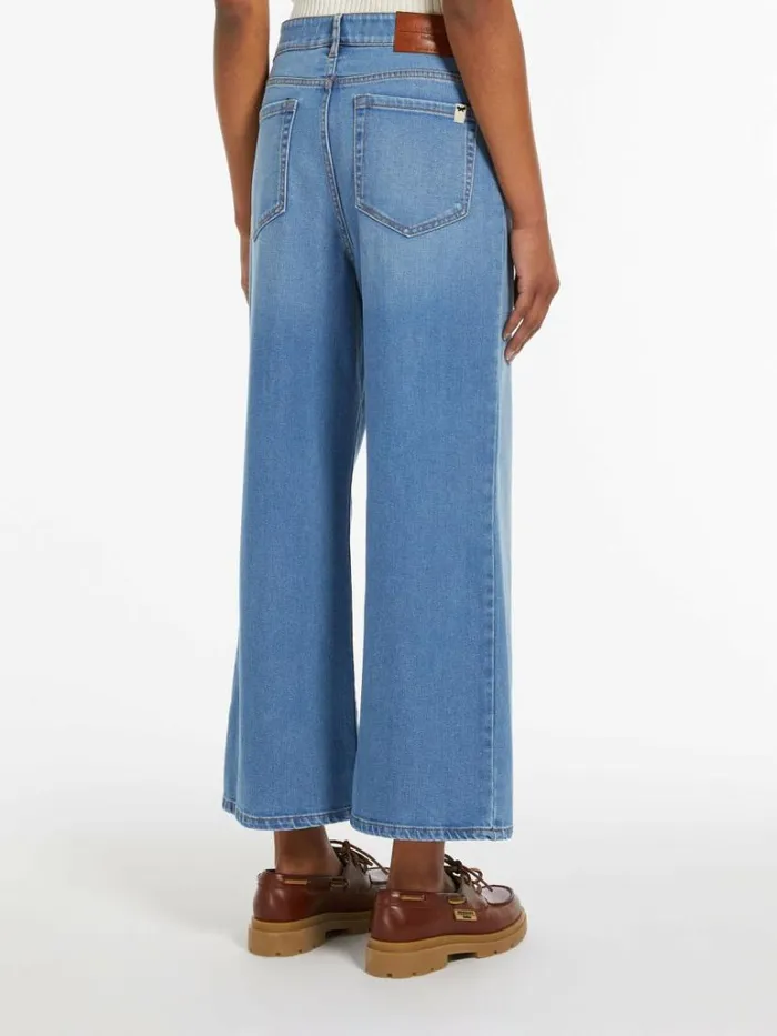 Women Max Mara Trousers And Jeans Relaxedfit Comfortable Denim Jeans Navy