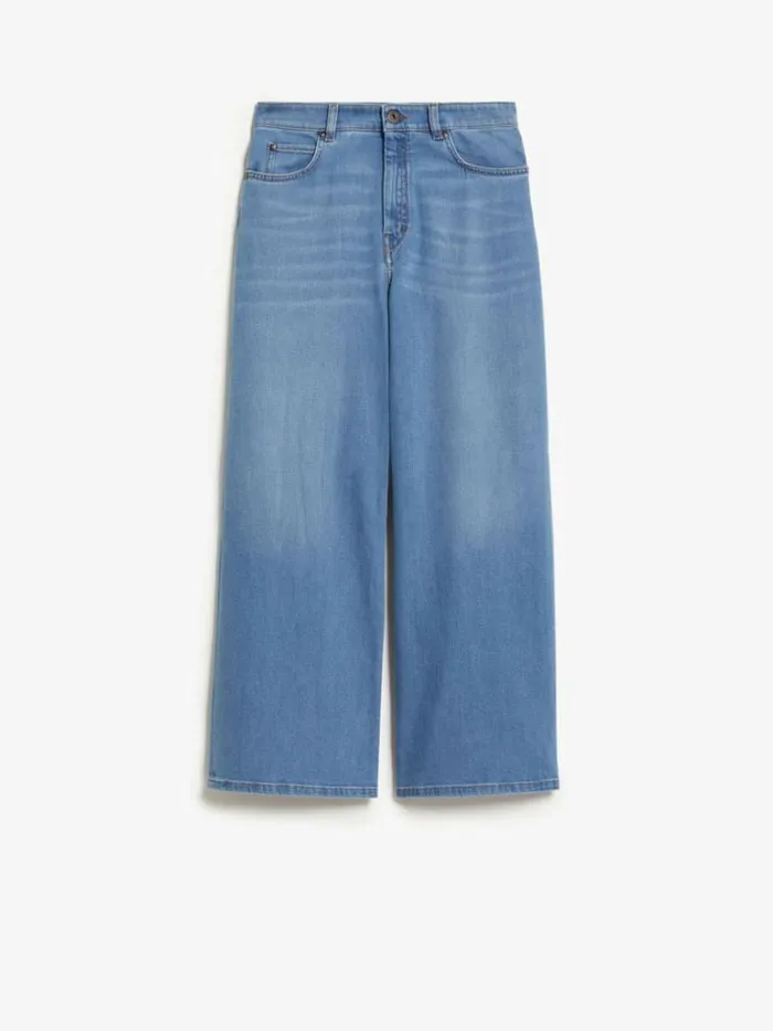 Women Max Mara Trousers And Jeans Relaxedfit Comfortable Denim Jeans Navy