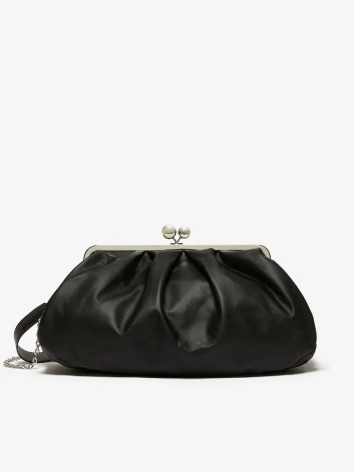 Women Max Mara Weekend Bag Large Pasticcino Bag In Nappa Leather Black