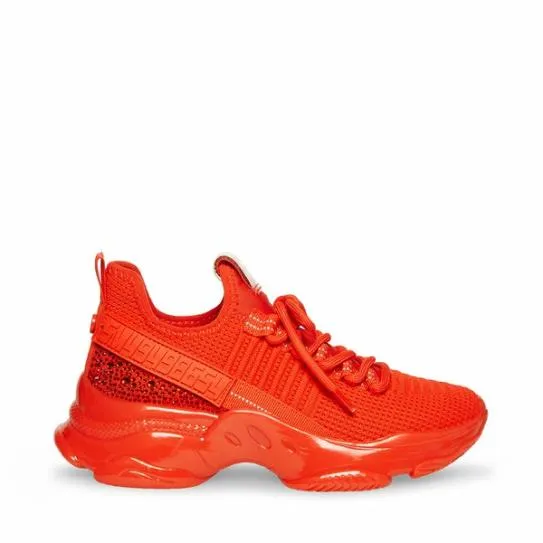 Women MAXIMA CHILI RED Red Steve Madden Sneakers