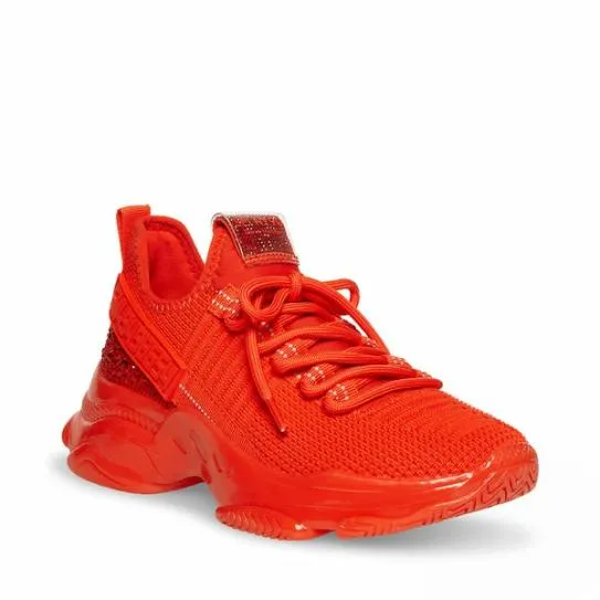 Women MAXIMA CHILI RED Red Steve Madden Sneakers Women MAXIMA CHILI RED Red Steve Madden Sneakers