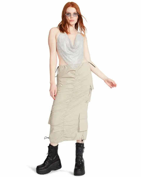 Women MELI SKIRT GREY Grey Steve Madden Bottoms