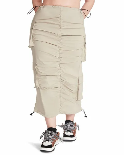 Women MELI SKIRT GREY Grey Steve Madden Bottoms Women MELI SKIRT GREY Grey Steve Madden Bottoms