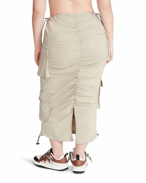 Women MELI SKIRT GREY Grey Steve Madden Bottoms Women MELI SKIRT GREY Grey Steve Madden Bottoms