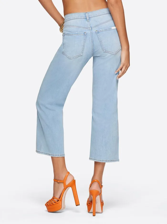 Women Melody Wide Leg Crop In Lovey Dovey Jessica Simpson Denim