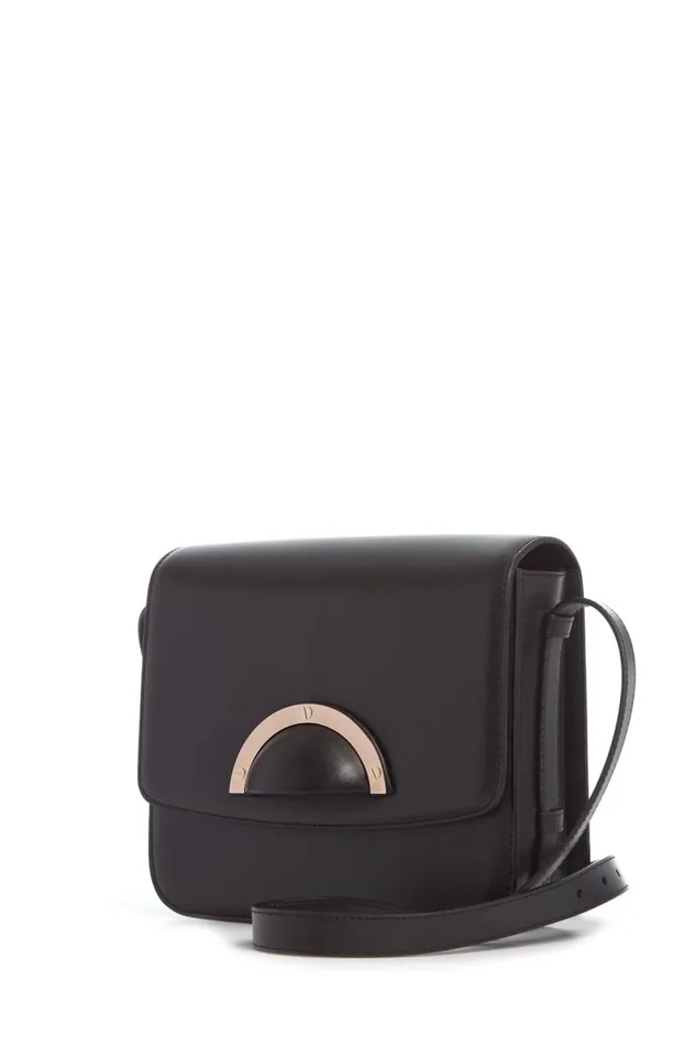 WomenMen Crossbody Bags Gabriela Hearst Bethania Crossbody Box Bag In Black Leather