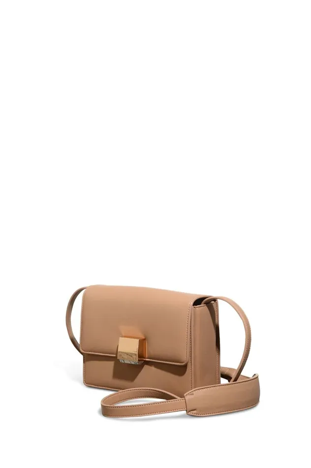 WomenMen Crossbody Bags Gabriela Hearst Mercedes Bag In Nude Nappa Leather