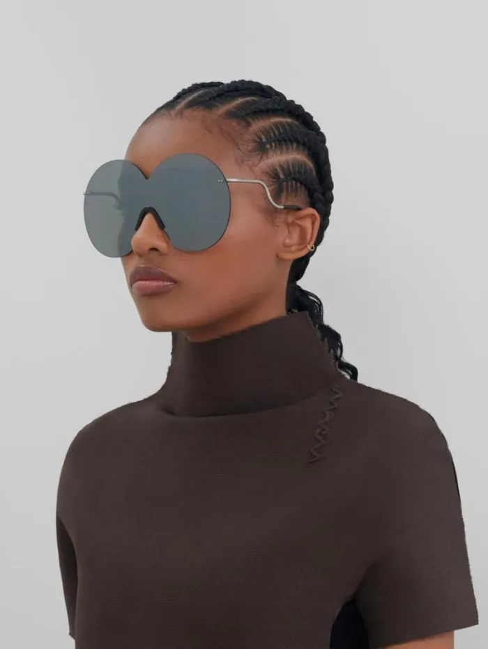 WomenMen Marni Sunglasses Charcoal Grey Odrius Sunglasses