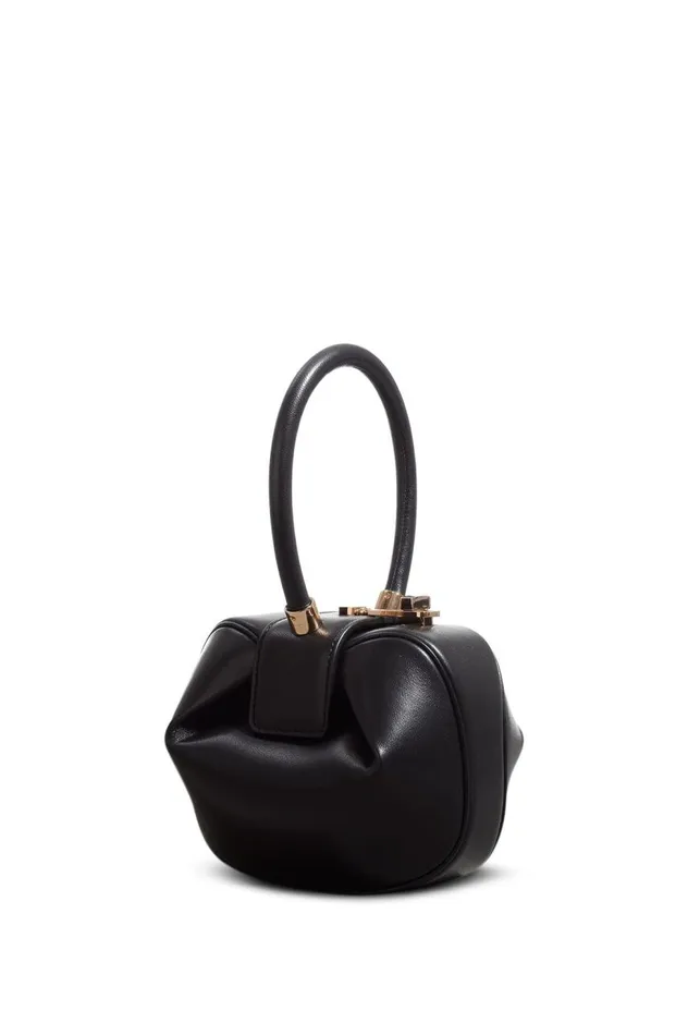 WomenMen Mini Bags Gabriela Hearst Demi Bag In Black Nappa Leather