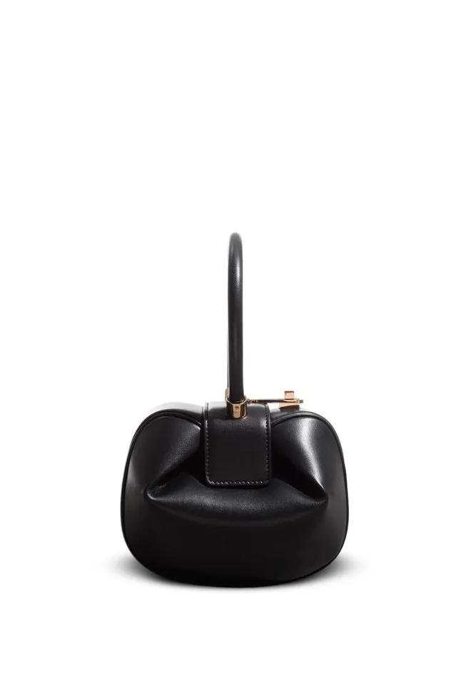 WomenMen Mini Bags Gabriela Hearst Demi Bag In Black Nappa Leather