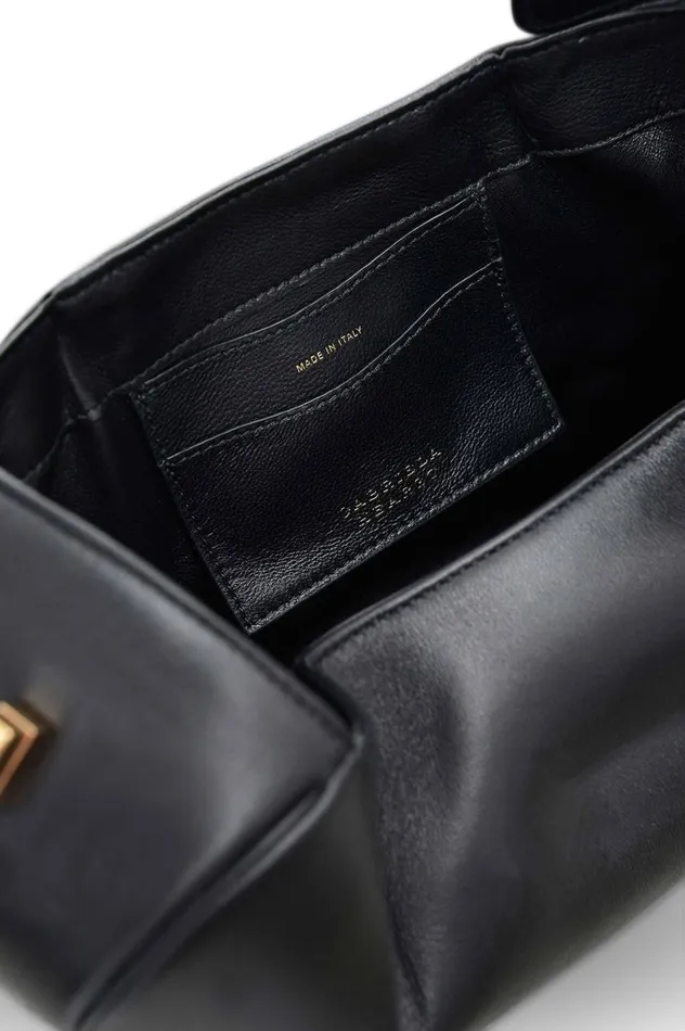 WomenMen Mini Bags Gabriela Hearst Demi Bag In Black Nappa Leather