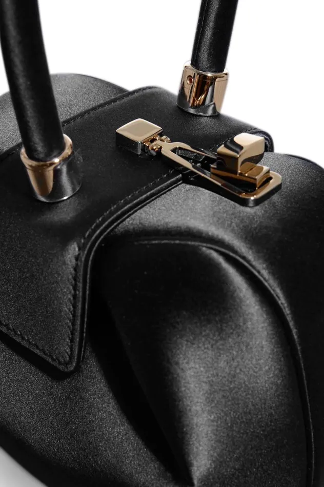 WomenMen Mini Bags Gabriela Hearst Demi Bag In Opal Satin