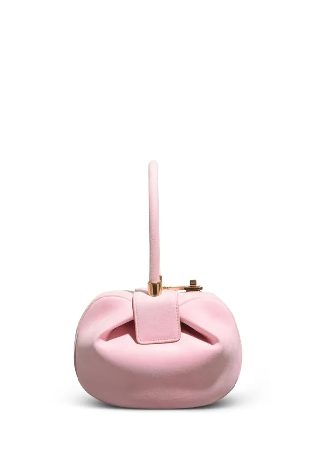WomenMen Mini Bags Gabriela Hearst Demi Bag In Pink Suede
