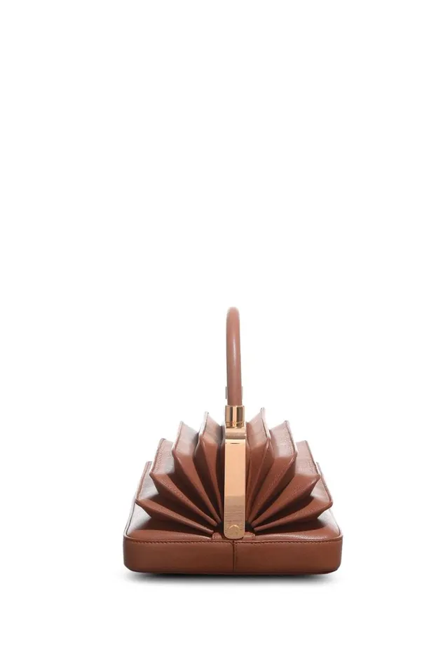 WomenMen Top Handles Gabriela Hearst Diana Bag In Cognac Nappa Leather