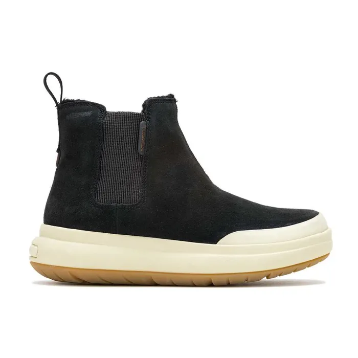 Women Merrell Boots Marquette Thermo Pull On Waterproof Black