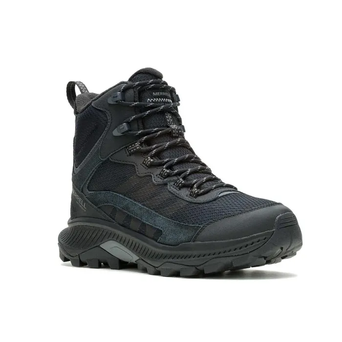 Women Merrell Boots Speed Strike 2 Thermo Mid Waterproof Black Women Merrell Boots Speed Strike 2 Thermo Mid Waterproof Black