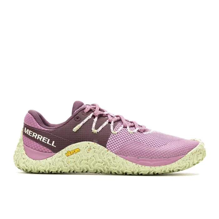 Women Merrell Shoes Trail Glove 7 Fondantplumwine