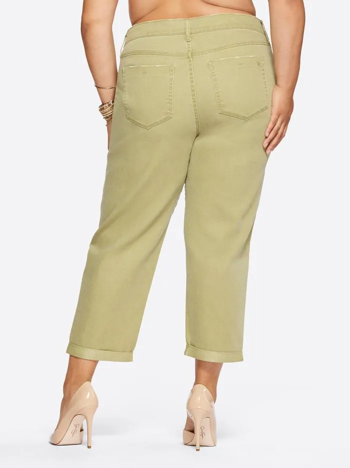 Women Mika Chino In Olive Jessica Simpson Bottoms