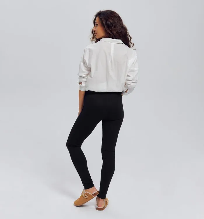 Women Milano Jersey Leggings 8211 Black Promod Trousers Women Milano Jersey Leggings 8211 Black Promod Trousers