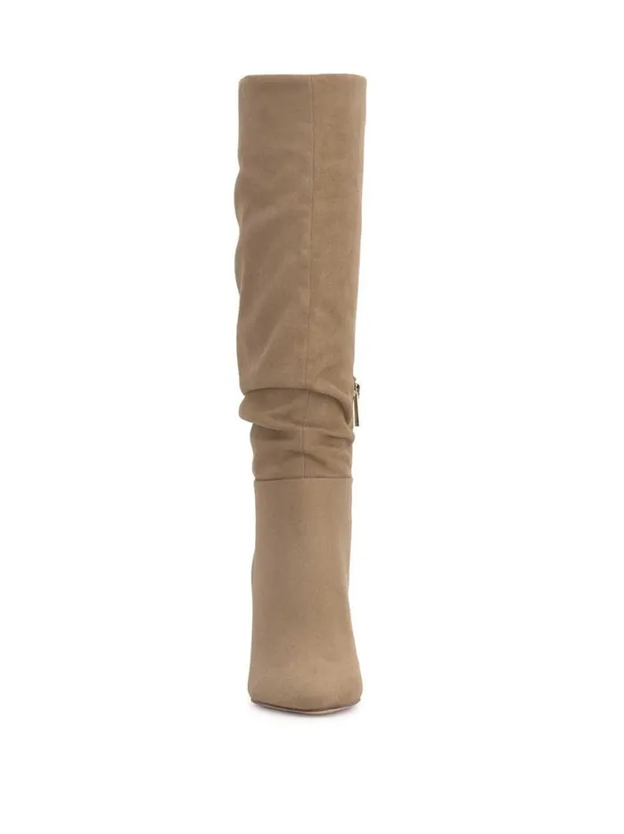 Women Minerva Knee High Boot In Mink Jessica Simpson Boots and Booties
